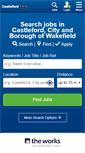 Mobile Screenshot of castleford-jobs.co.uk